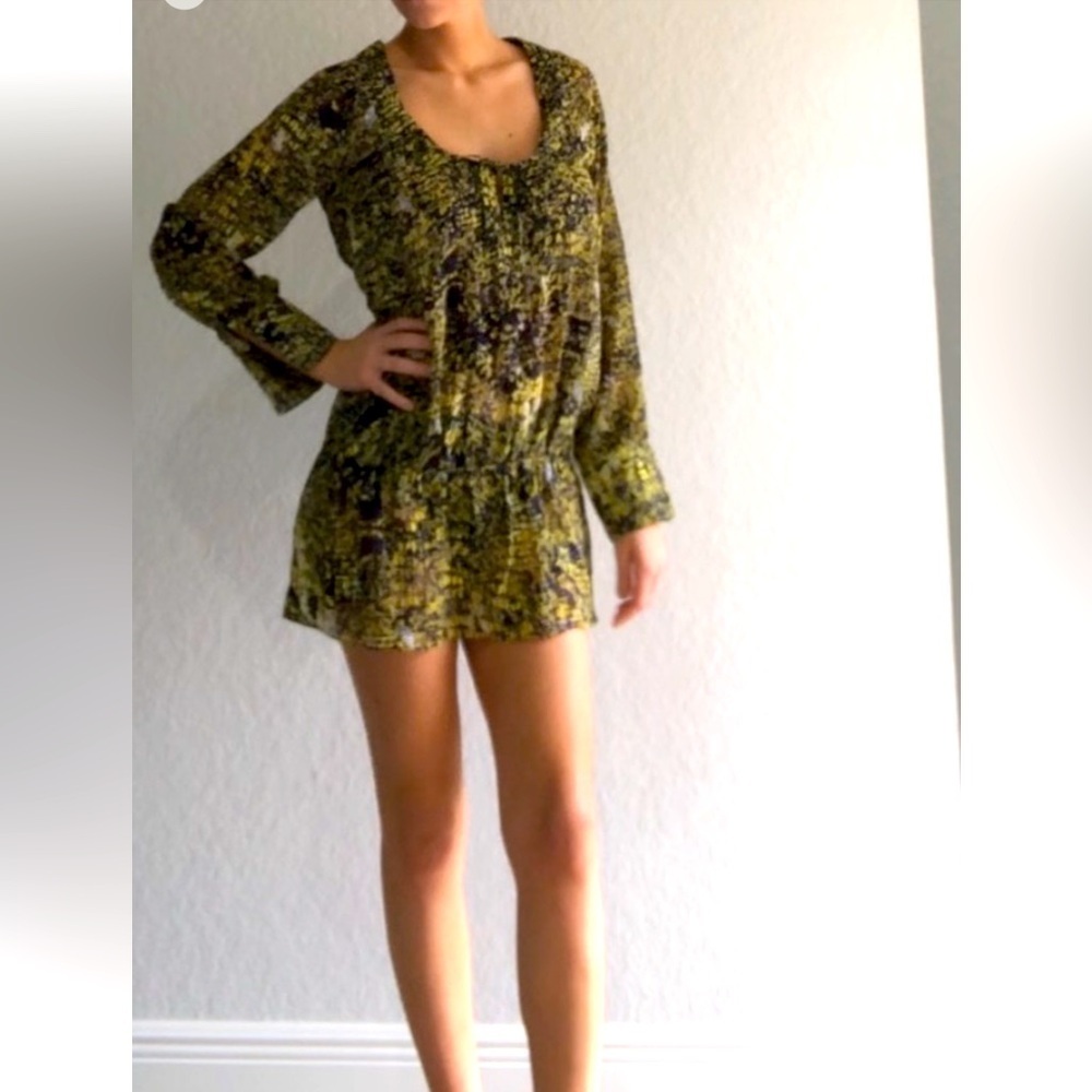 Vertigo Paris Tunic with Beads and Sequins NEW! Size XL